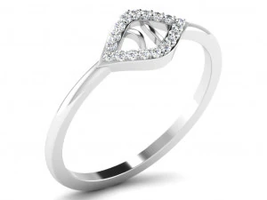 diamond ring for ladies 3D Print Model