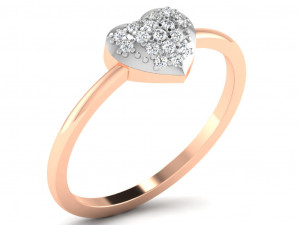 diamond ring for ladies 3D-printmodel