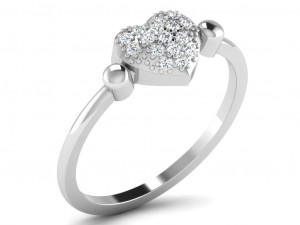 diamond ring for ladies 3D Принт Модель