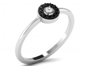 diamond ring for ladies 3D Print Model