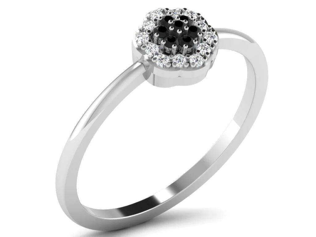 diamond ring for ladies 3D Print Model .c4d .max .obj .3ds .fbx .stl .blend 