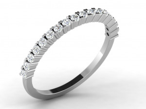 diamond ring for ladies 3D प्रिंट मॉडल