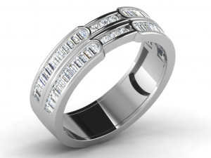 diamond ring for ladies 3D Print Model
