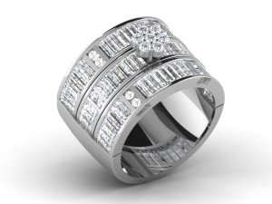 diamond ring for ladies 3D 프린트 모델