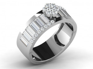 diamond ring for ladies 3D 프린트 모델