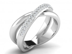diamond ring for ladies 3D-Druckmodell