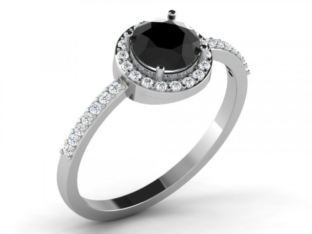 diamond ring for ladies Modelo de Impressão 3D .c4d .max .obj .3ds .fbx .stl .blend 