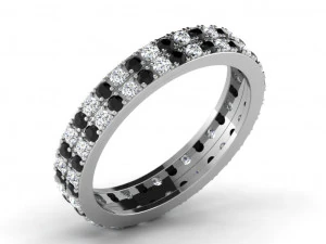 diamond ring for ladies 3D Print Model