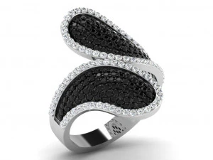 diamond ring for ladies 3D Print Model