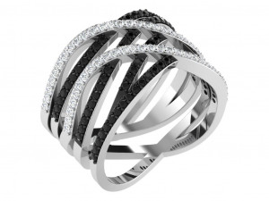 diamond ring for ladies Modèles 3D en vedette