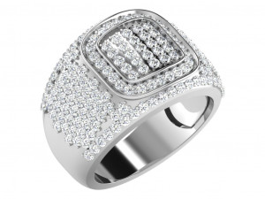 diamond ring for ladies 3D 打印模型