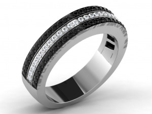 diamond ring for ladies 3D Print Model