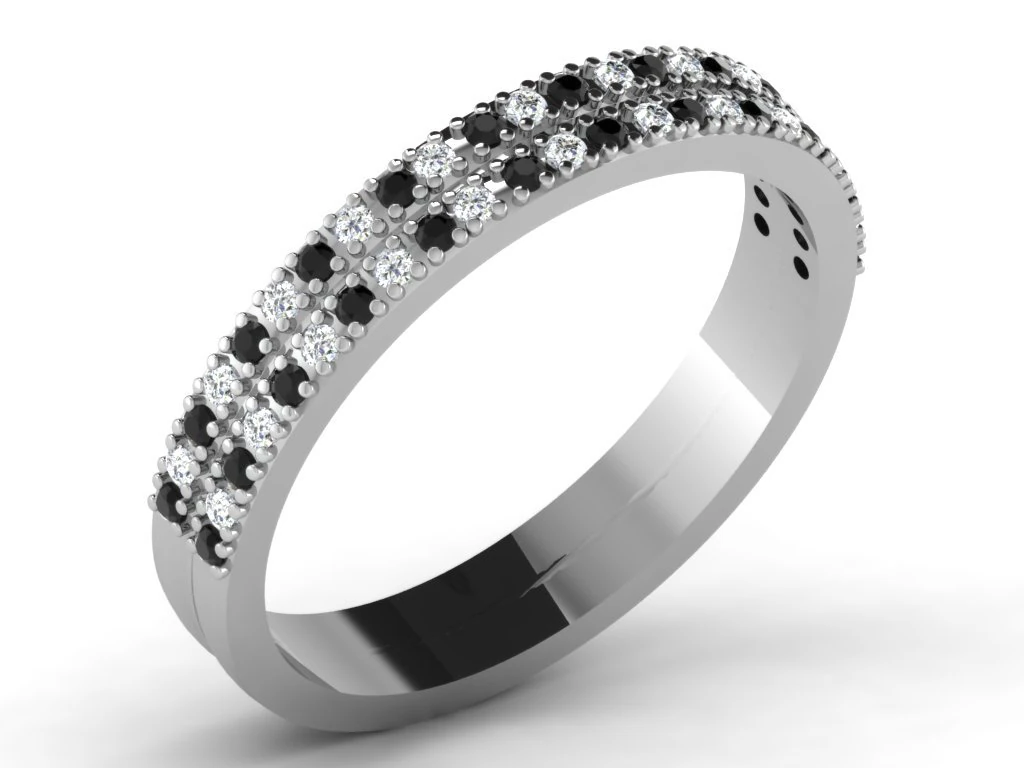 diamond ring for ladies 3D Print Model .c4d .max .obj .3ds .fbx .stl .blend 