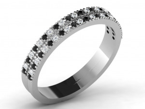 diamond ring for ladies 3D प्रिंट मॉडल