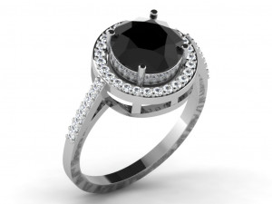 diamond ring for ladies 3Dプリントモデル