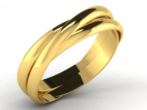 diamond ring for ladies 3D Принт Модель