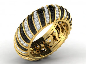 diamond ring for ladies 3D Print Model
