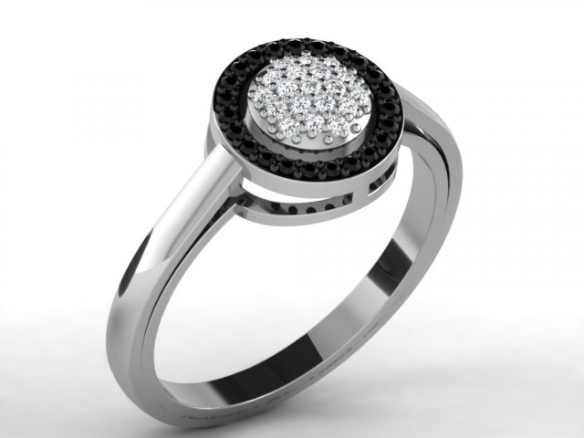 diamond ring for ladies 3D 打印模型 .c4d .max .obj .3ds .fbx .stl .blend 