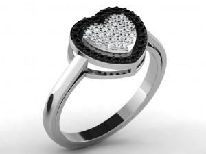 diamond ring for ladies Modèles 3D en vedette