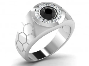 diamond ring for ladies 3D Print Model