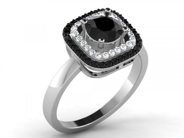 diamond ring for ladies 3D Принт Модель .c4d .max .obj .3ds .fbx .stl .blend 