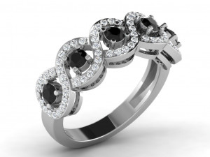 diamond ring for ladies 3D 프린트 모델