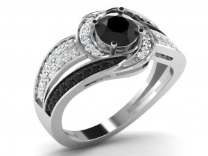 diamond ring for ladies 3Dプリントモデル