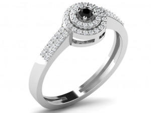 diamond ring for ladies Modèles 3D en vedette