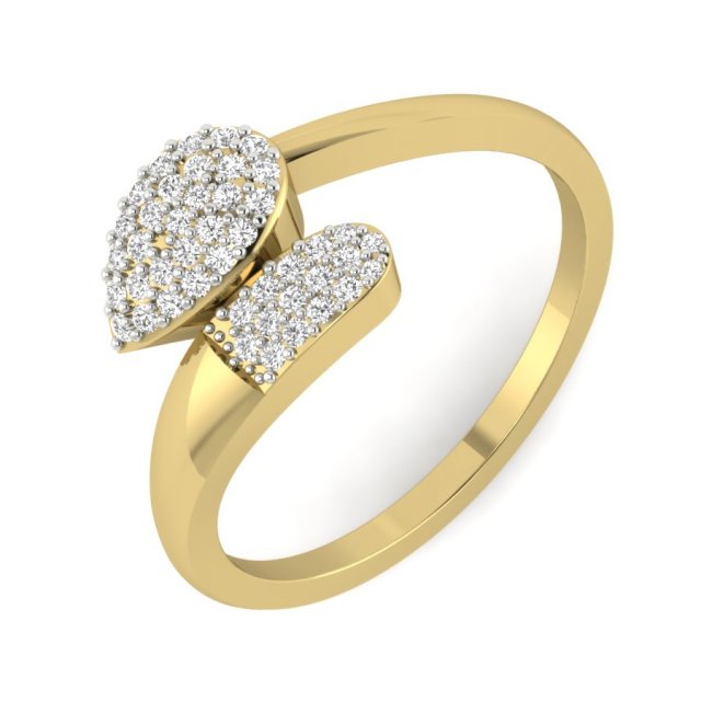 diamond ring for ladies 3D प्रिंट मॉडल .c4d .max .obj .3ds .fbx .stl .blend 