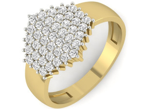 diamond ring for ladies 3D 打印模型
