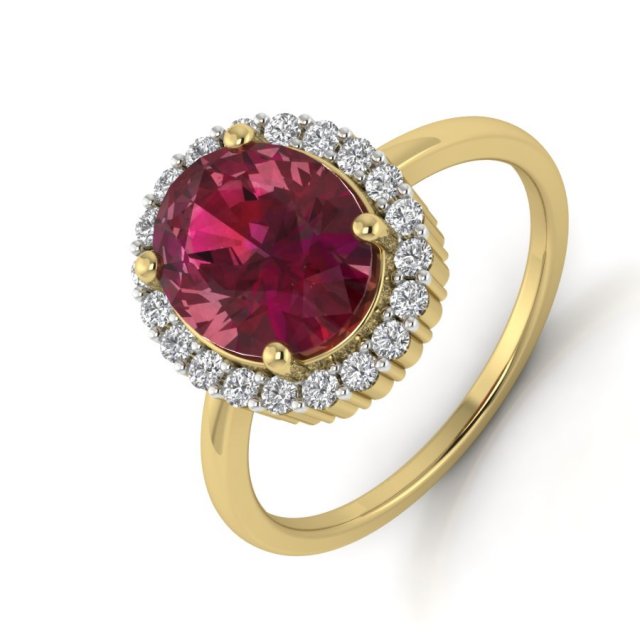 diamond ring for ladies Modelo de Impressão 3D .c4d .max .obj .3ds .fbx .stl .blend 