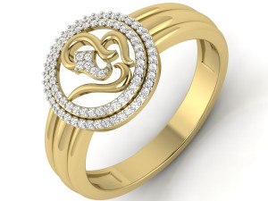diamond ring for ladies 3Dプリントモデル