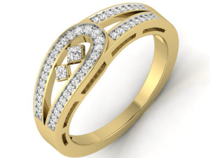 diamond ring for ladies 3D 프린트 모델