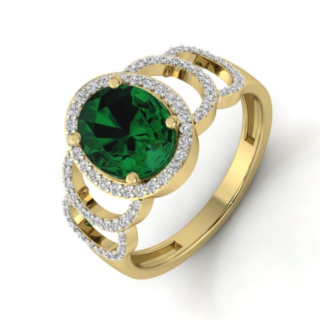 diamond ring for ladies Modelo de Impressão 3D .c4d .max .obj .3ds .fbx .stl .blend 