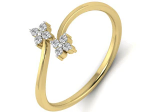 女士钻戒 3D 打印模型