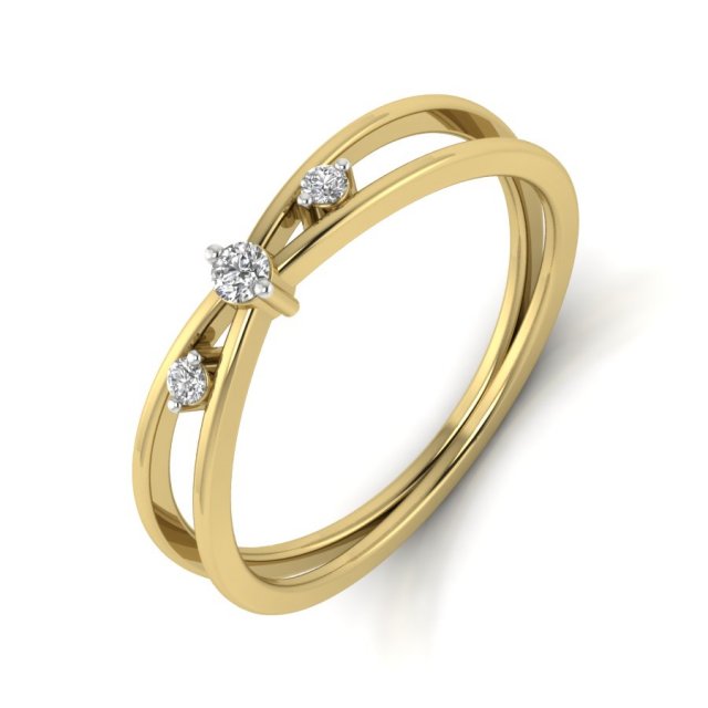 diamond ring for ladies Modello di stampa 3D .c4d .max .obj .3ds .fbx .stl .blend 