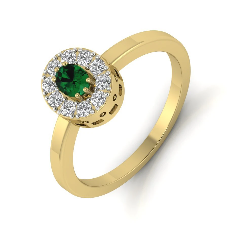 diamond ring for ladies 3D Print Model .c4d .max .obj .3ds .fbx .stl .blend 