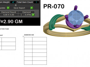 diamond ring for ladies 3Dプリントモデル