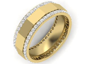 diamond ring for ladies 3D 프린트 모델
