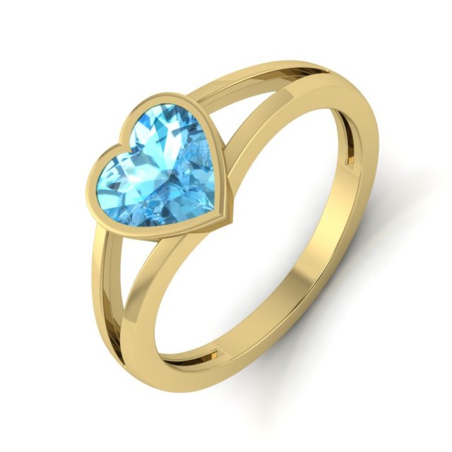 diamond ring for ladies 3Dプリントモデル .c4d .max .obj .3ds .fbx .stl .blend 