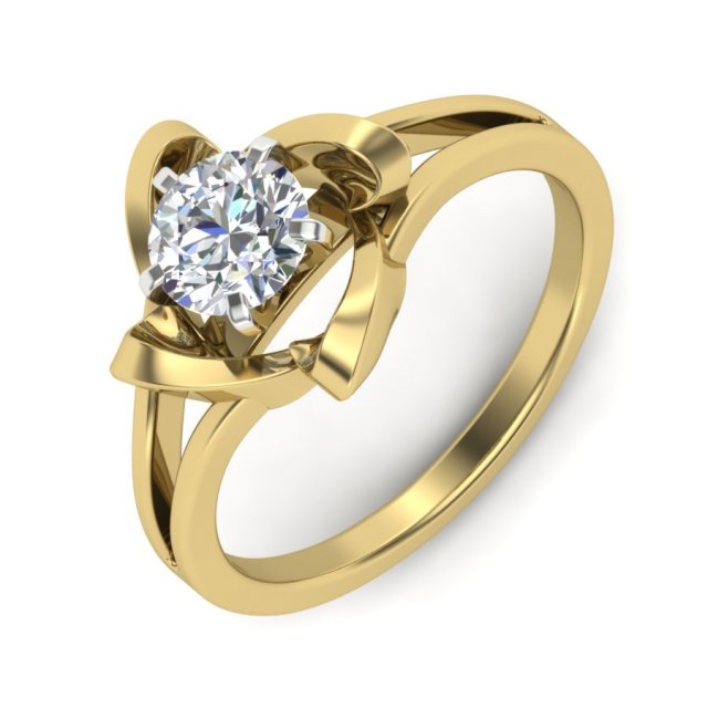 diamond ring for ladies Modelo de Impressão 3D .c4d .max .obj .3ds .fbx .stl .blend 