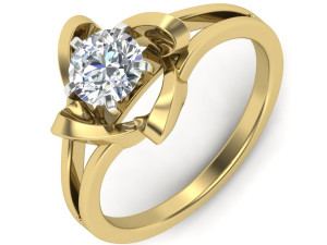 diamond ring for ladies 3D-printmodel