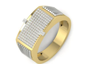 bayanlar i&ccedil;in pırlanta y&uuml;z&uuml;k 3D Baskı Modeli