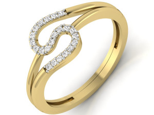 diamond ring for ladies 3D 프린트 모델