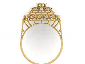 diamond ring for ladies 3D Принт Модель