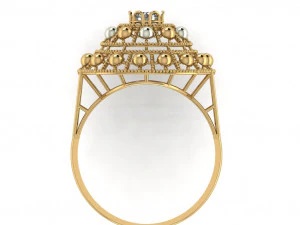 diamond ring for ladies 3D Print Model