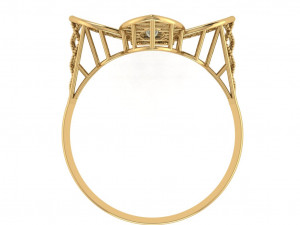 single stone ring for ladies Modello di stampa 3D