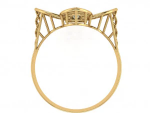 single stone ring for ladies 3D Print Model