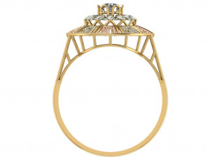 single stone ring for ladies 3Dプリントモデル
