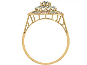 single stone ring for ladies 3D Print Model